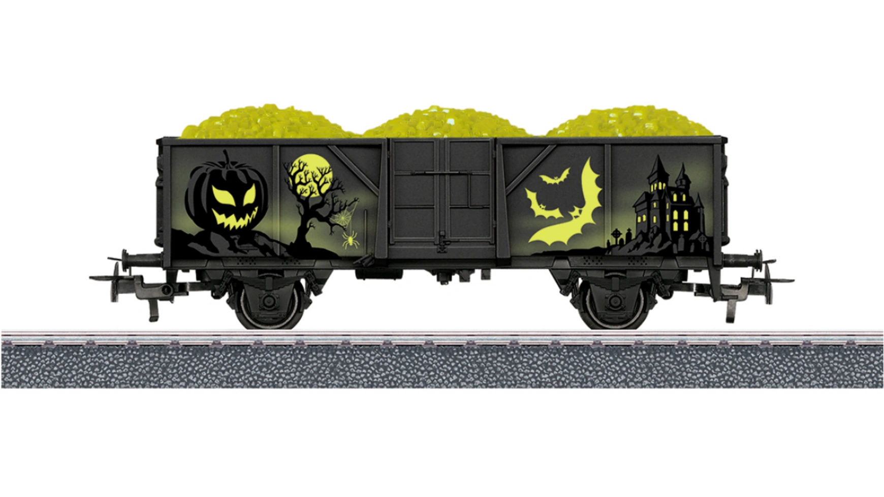 Запуск фургон для хэллоуина светится в темноте Märklin