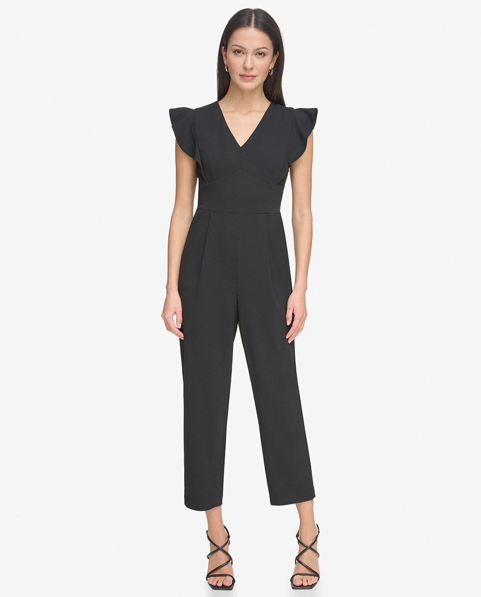 

Длинное платье без рукавов DKNY, черный