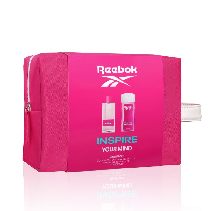 цена Женская туалетная вода Estuche Woman Inspire Neceser EDT Reebok, EDT 100 ml + Gel 250 ml