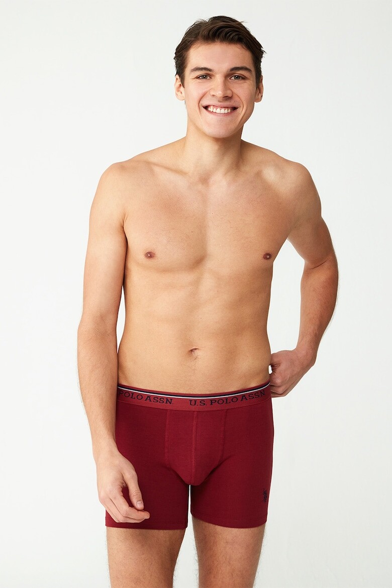 

Боксеры из модала - 2 пары U S Polo Assn , бургундия