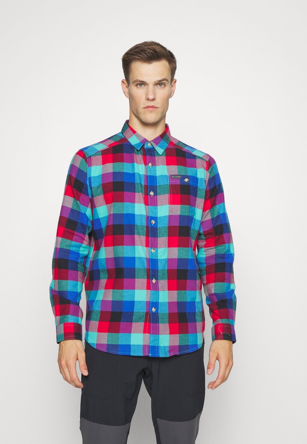 

Рубашка CORNELL WOODS LONG SLEEVE Columbia, ярко-голубой