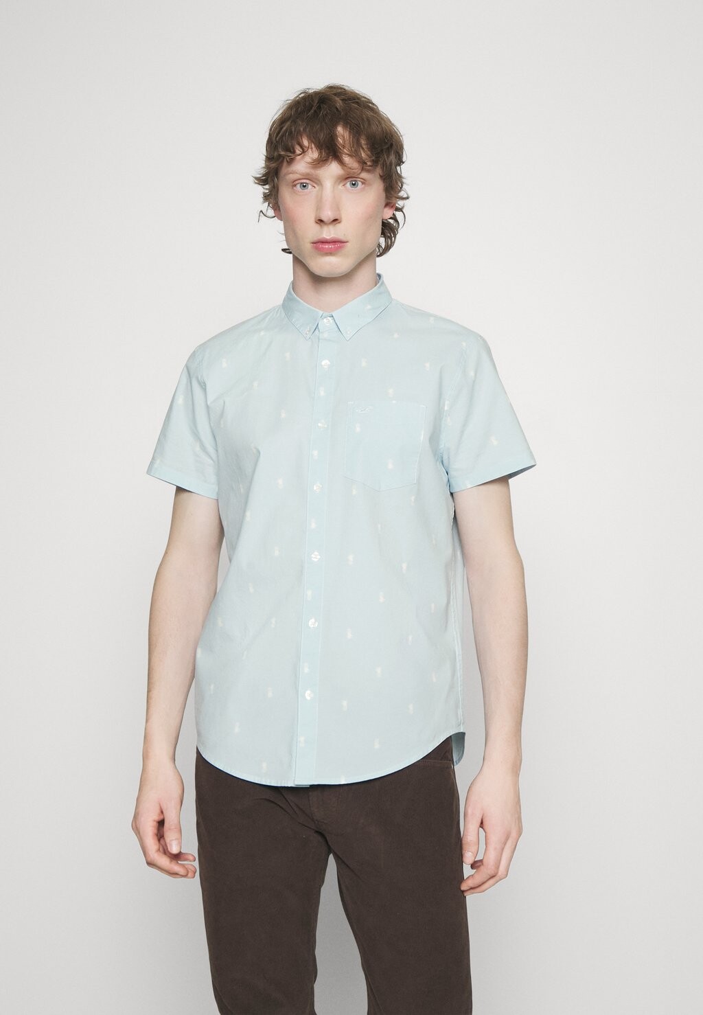 

Рубашка Solids Hollister Co., цвет samo geo
