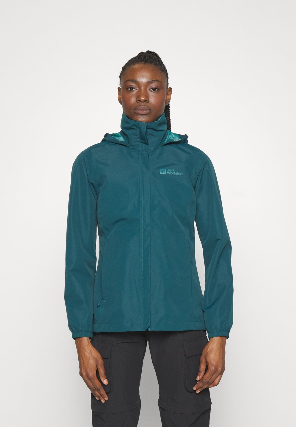 

Куртка для активного отдыха STORMY POINT Jack Wolfskin, цвет sea green