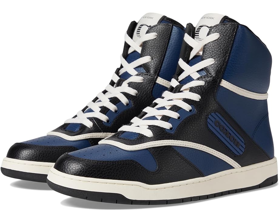 

Кроссовки COACH C202 Soft Nature High-Top Sneaker, синий