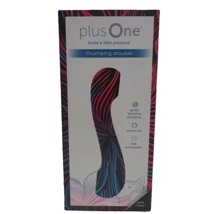 

Plus One Thumping Arouser 10 настроек перезаряжаемый силиконовый стимулятор