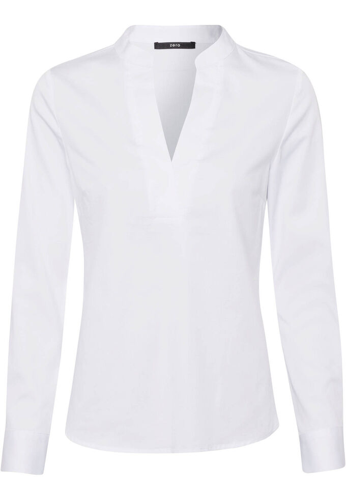 Блузка в деловом стиле Zero, белый