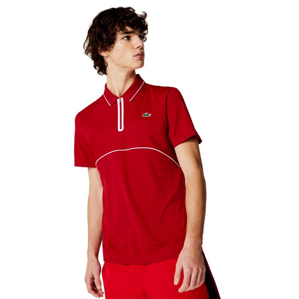 

Поло с коротким рукавом Lacoste DH9658, красный