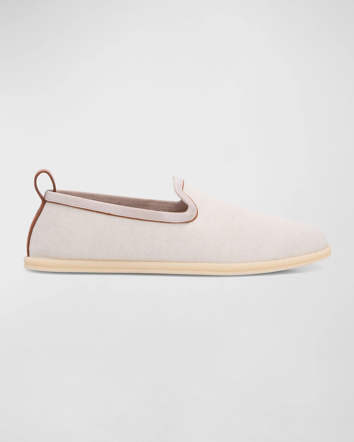 

Мужские парусиновые лоферы Venice Walk Loro Piana, цвет Rough