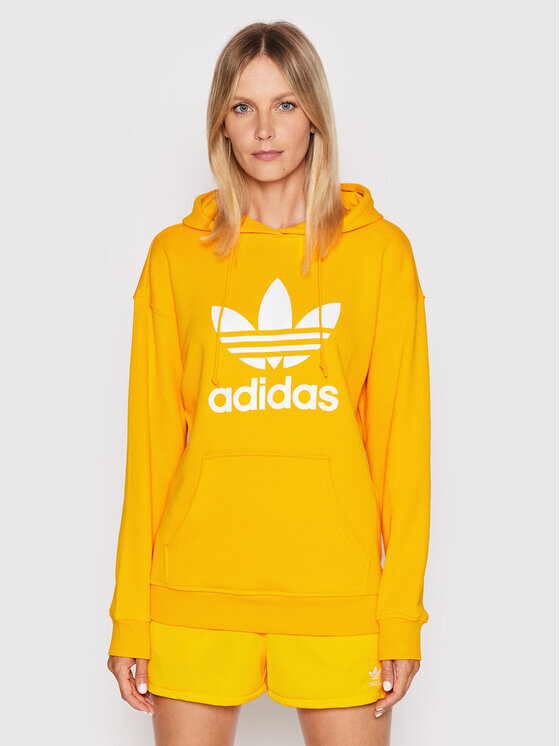 

Толстовка обычного кроя Adidas, желтый