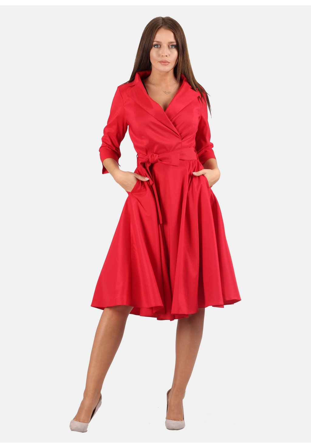 Коктейльное платье Margo collection, красный