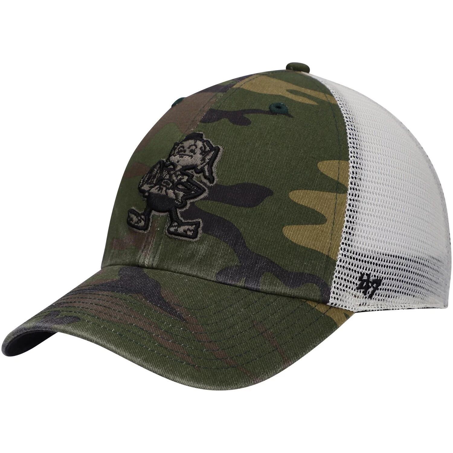 

Мужская камуфляжная кепка '47 Cleveland Browns Branson Clean Up Trucker