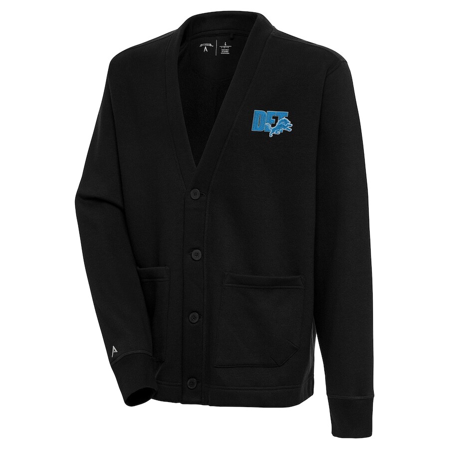 

Кардиган Antigua Detroit Lions, черный
