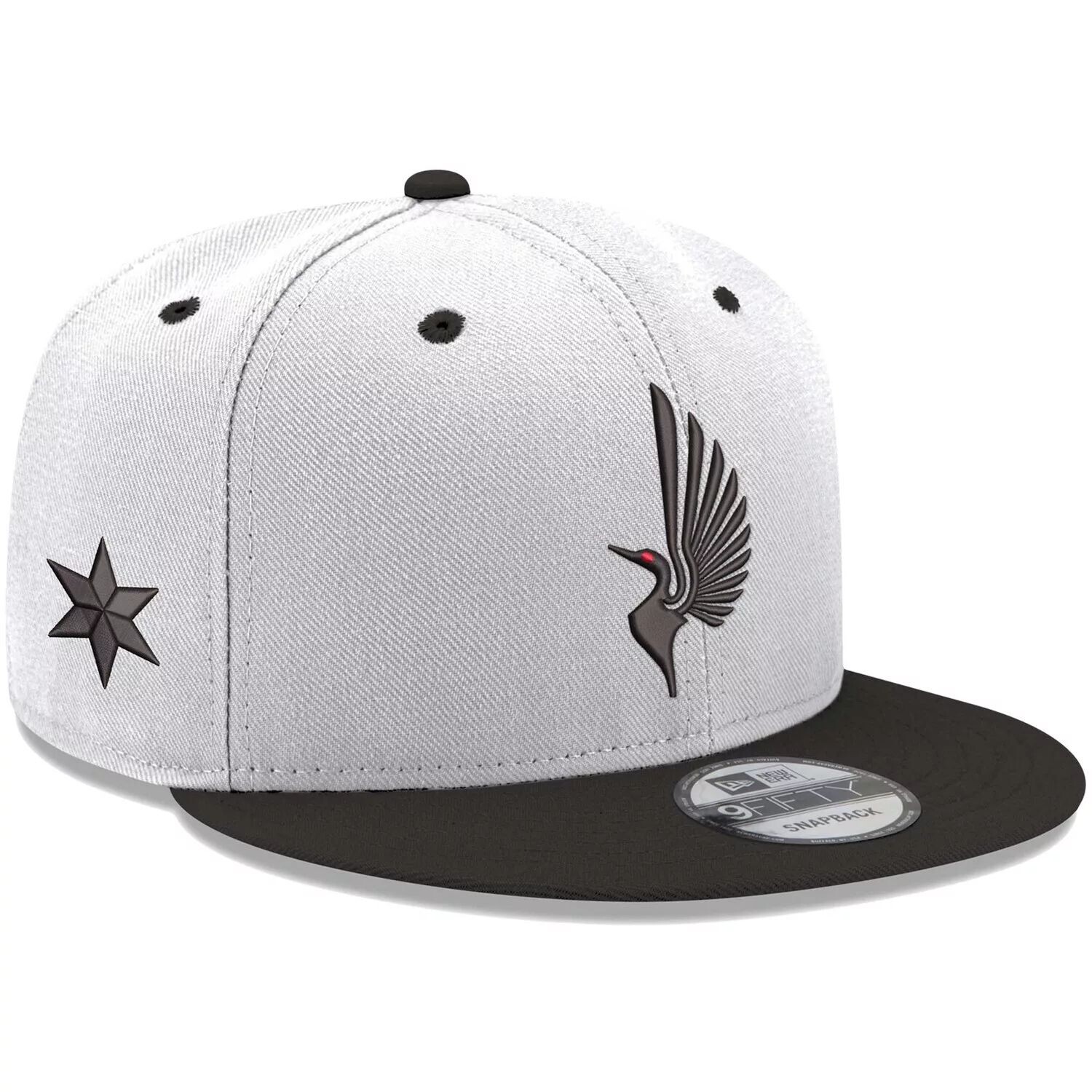 

Мужская белая кепка New Era Minnesota United FC с крючком 9FIFTY Snapback
