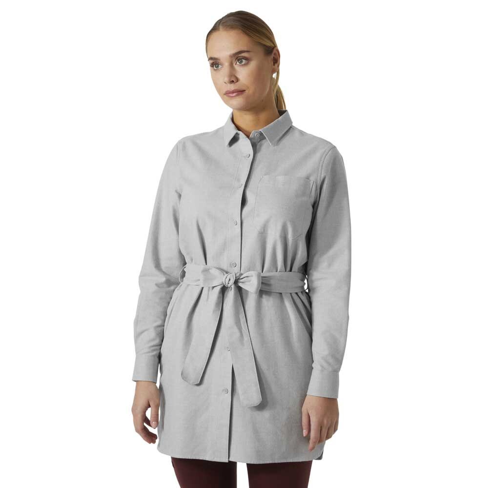

Короткое платье Helly Hansen Organic Long Sleeve, серый