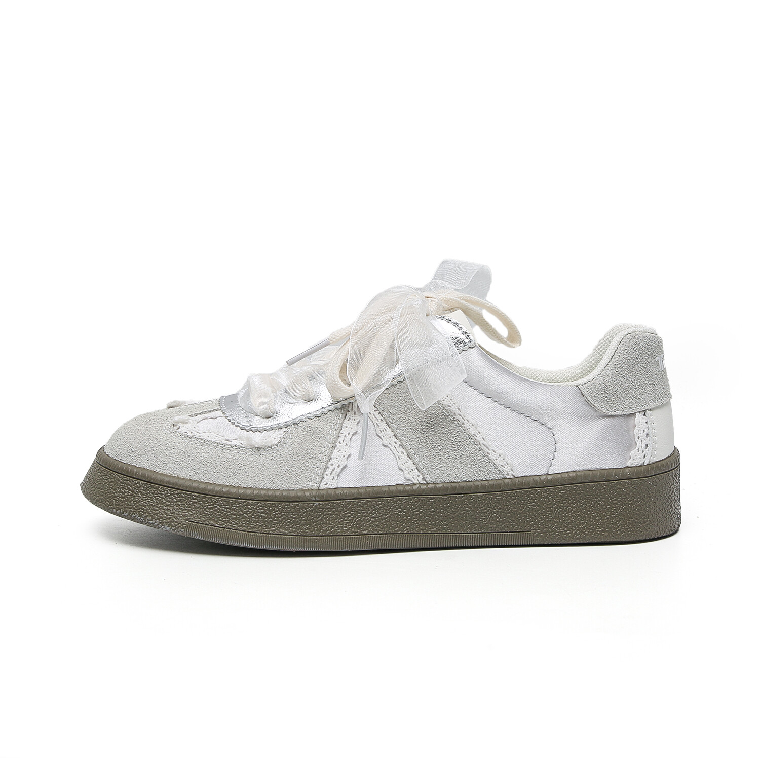 

Кроссовки TUOPIN Skateboarding Shoes Women's Low-top, серебряный