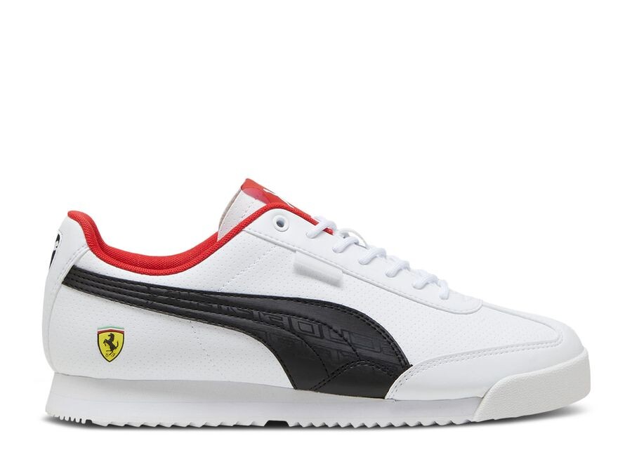 

Кроссовки Puma Scuderia Ferrari X Roma Via, белый/черный