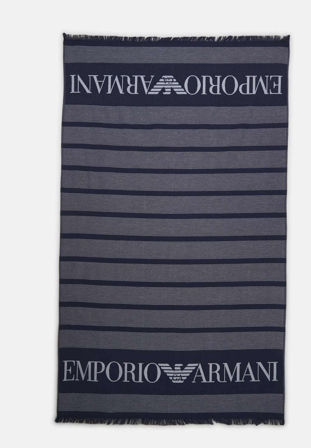 

Пляжное полотенце Emporio Armani, темно-синий