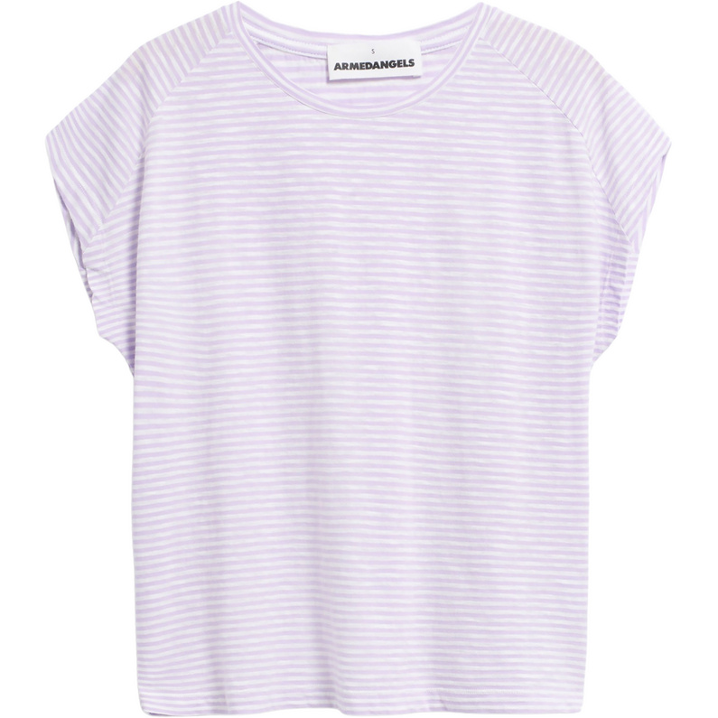 Женская футболка Oneliaa Lovely Stripes Armedangels, фиолетовый