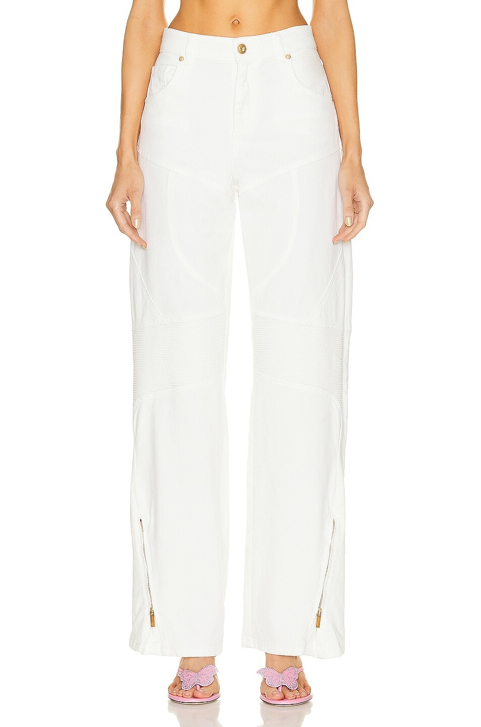

Джинсы Blumarine Wide Leg, цвет Bianco Naturale