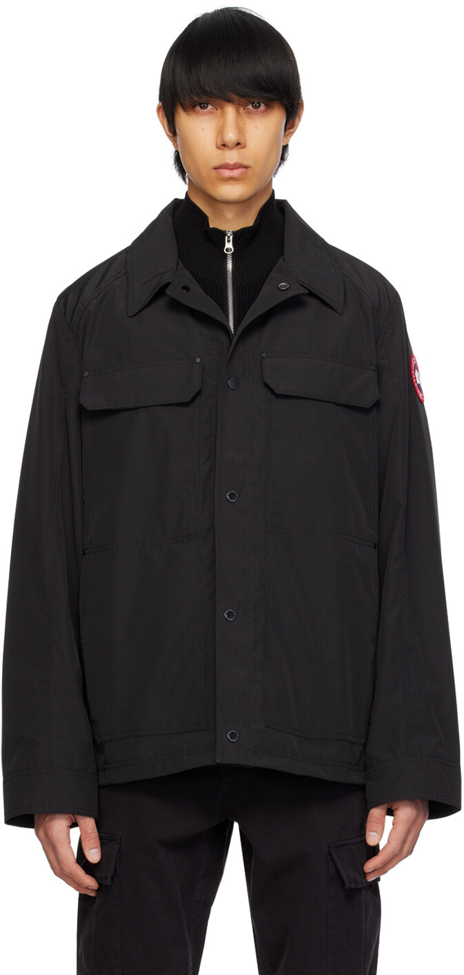 

Черная куртка Бернаби Canada Goose
