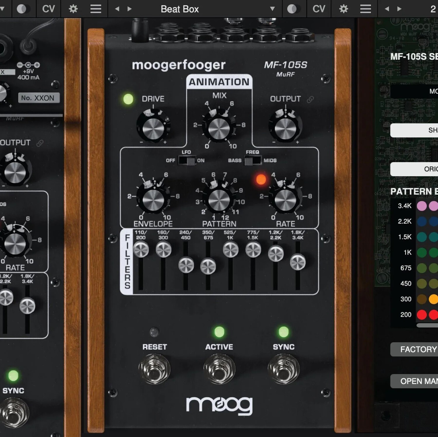 

Плагин Moog MF-105S MuRF