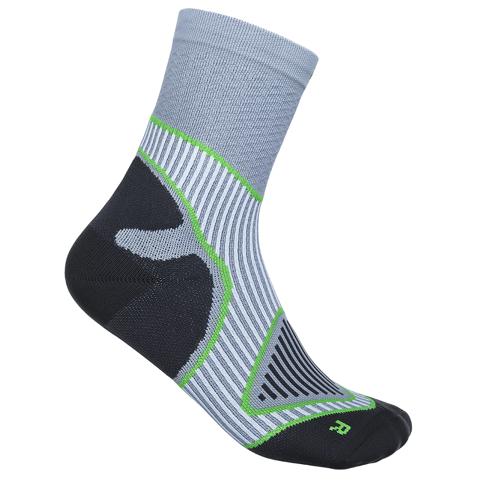 Походные носки Bauerfeind Sports Outdoor Performance Mid Cut Socks, серый