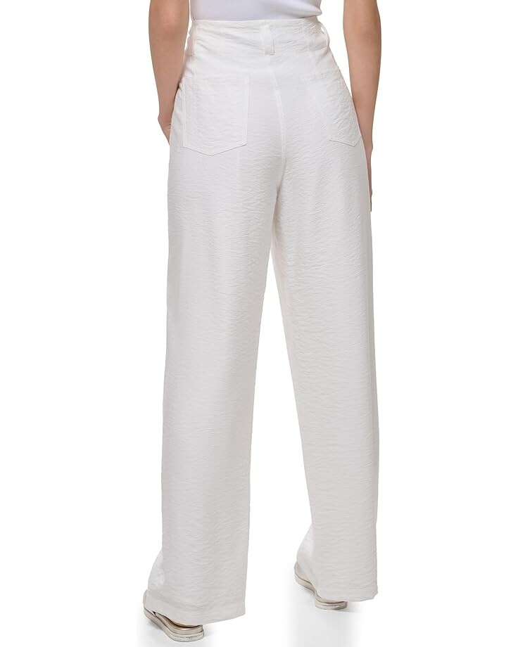 

Брюки DKNY Crinkle Dressing Trousers, белый