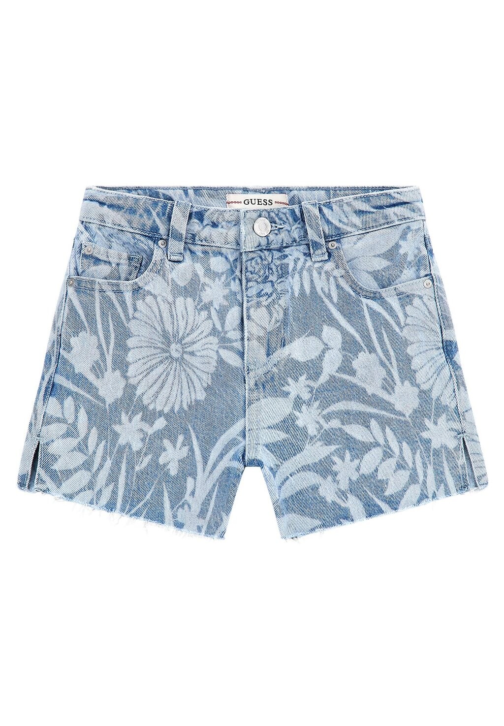 

Шорты джинсовые JUNIOR SORTS MINIME Guess, цвет cottage rose wash bl