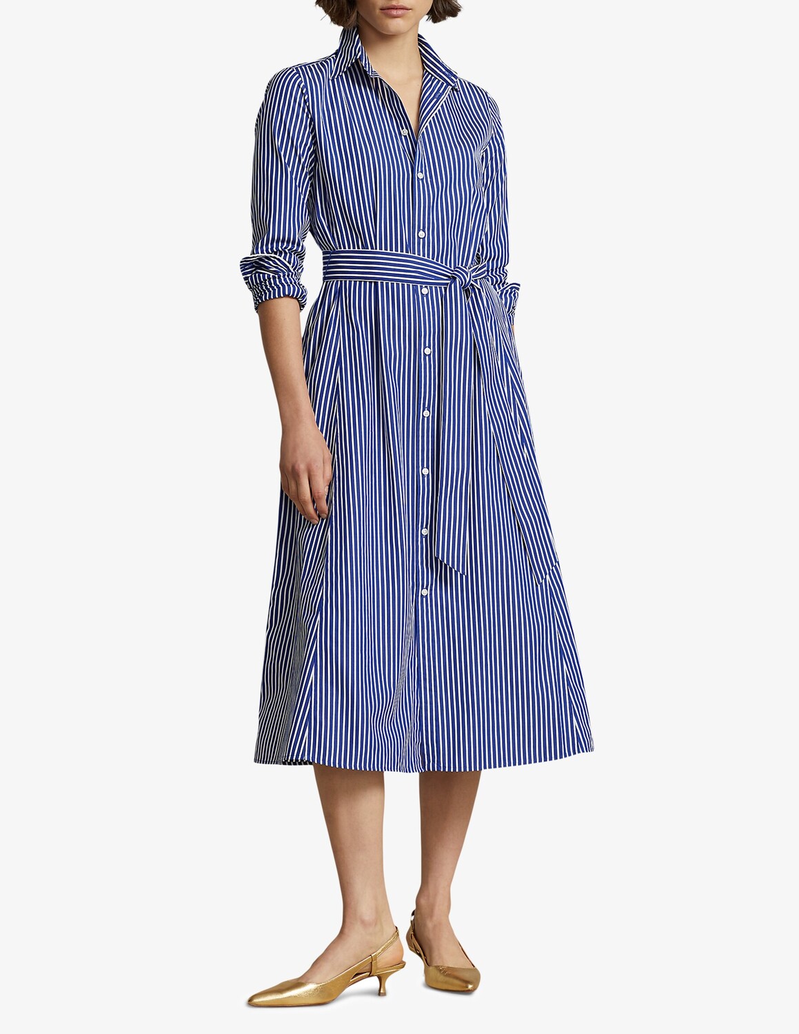 

Дневное платье миди Ralph Lauren, синий