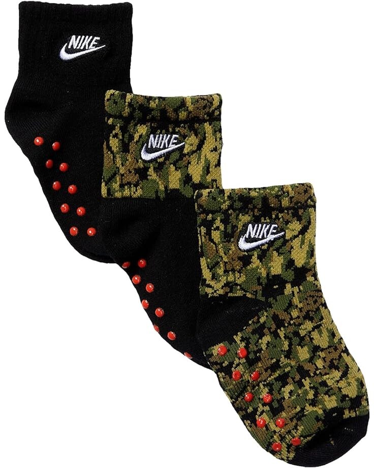 

Носки Nike Ankle Socks 3-Pack, черный