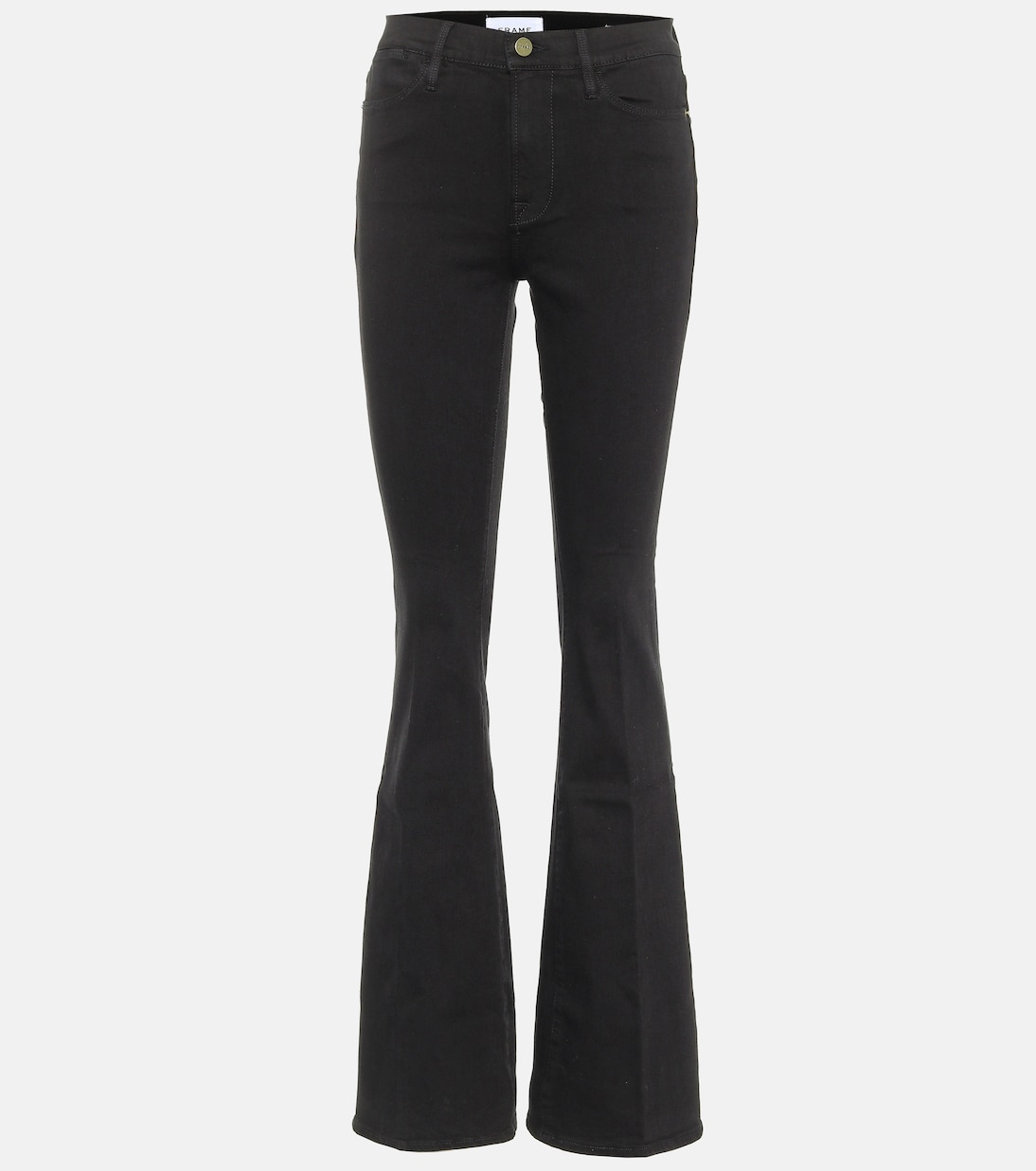 Расклешенные джинсы le Frame, черный