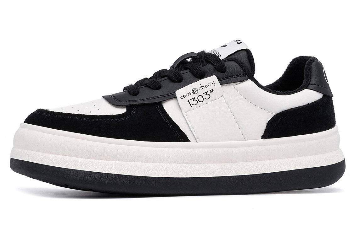 

Кроссовки C°BANNER Skateboarding Shoes Women's Low-top Black, черный