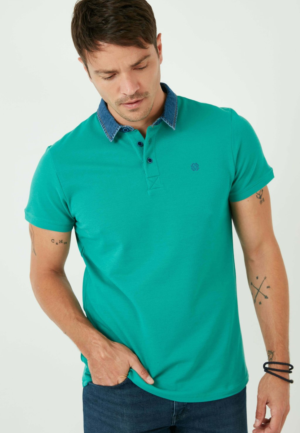 Рубашка-поло Buratti, цвет green