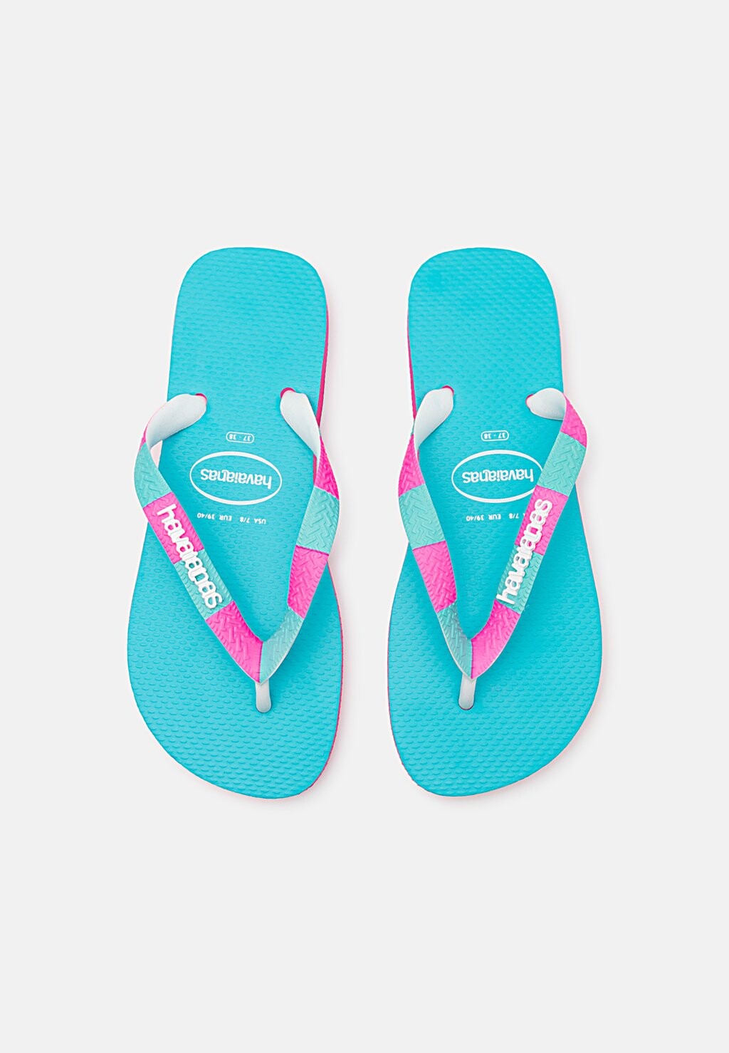 

Шлепанцы VERANO II Havaianas, цвет pink/white