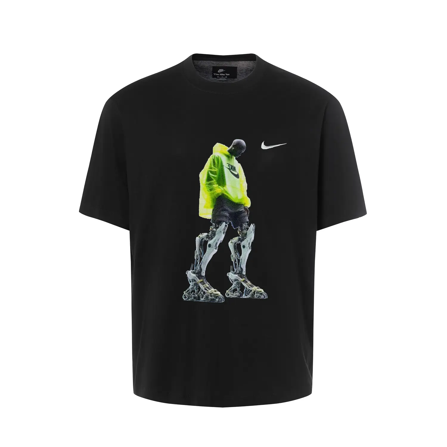 

Футболка унисекс черная Nike, черный