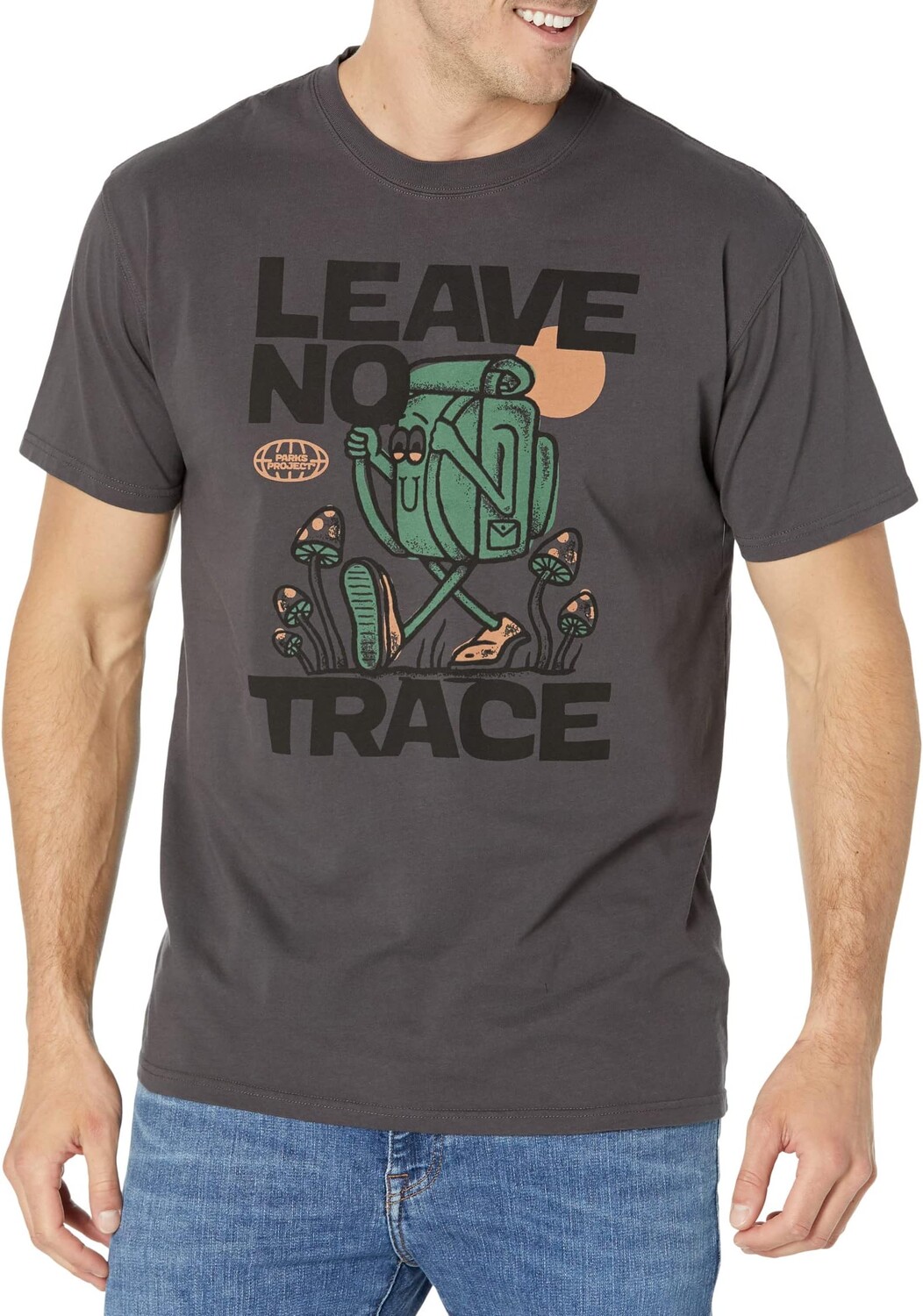 

Футболка Leave No Trace Pack It Out Parks Project, серый