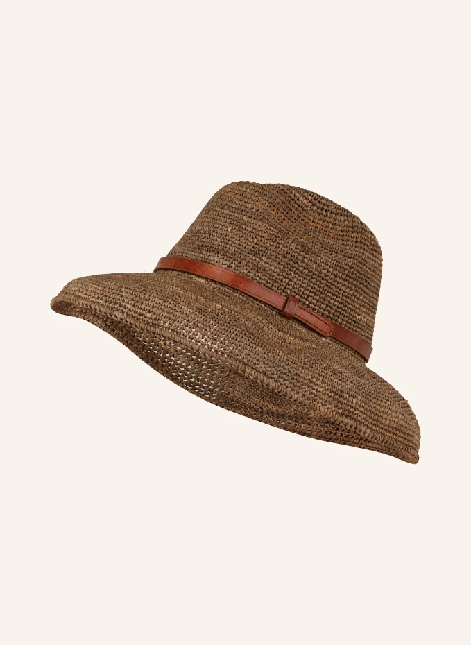 Соломенная шляпа сафари Ibeliv, коричневый