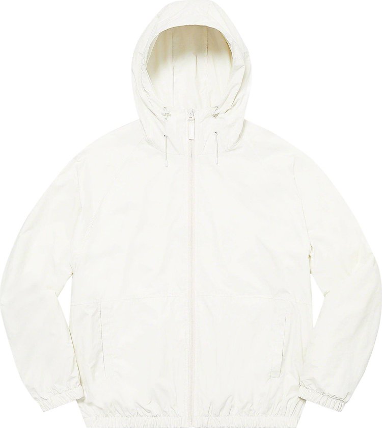 цена Куртка Supreme Lightweight Nylon Hooded 'Stone', белый