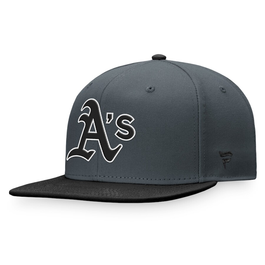 

Бейсболка Fanatics Branded Oakland Athletics, угольный