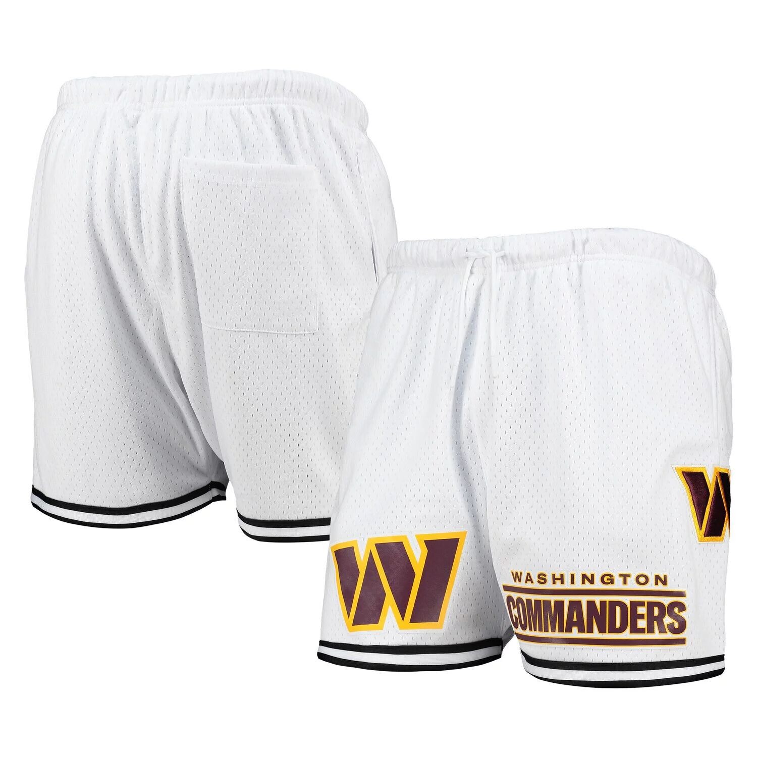 

Мужские шорты Pro Standard White Washington Commanders в сетку