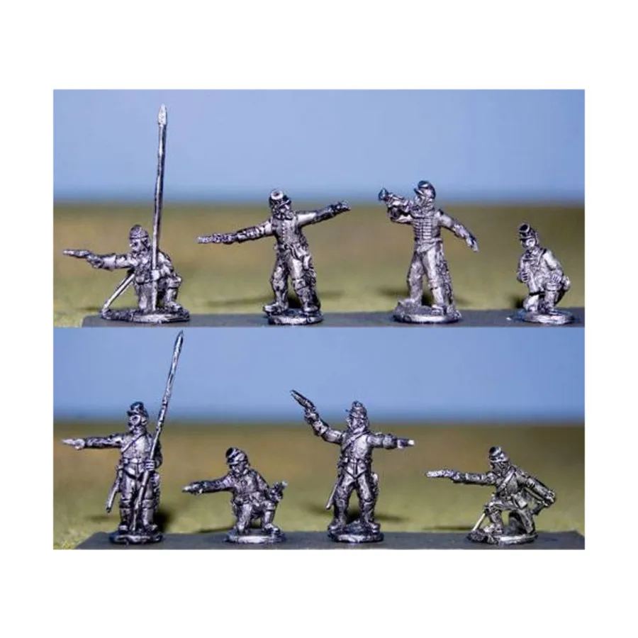 

Спешенная кавалерийская команда, Blue and the Gray Miniatures - Union (15mm)