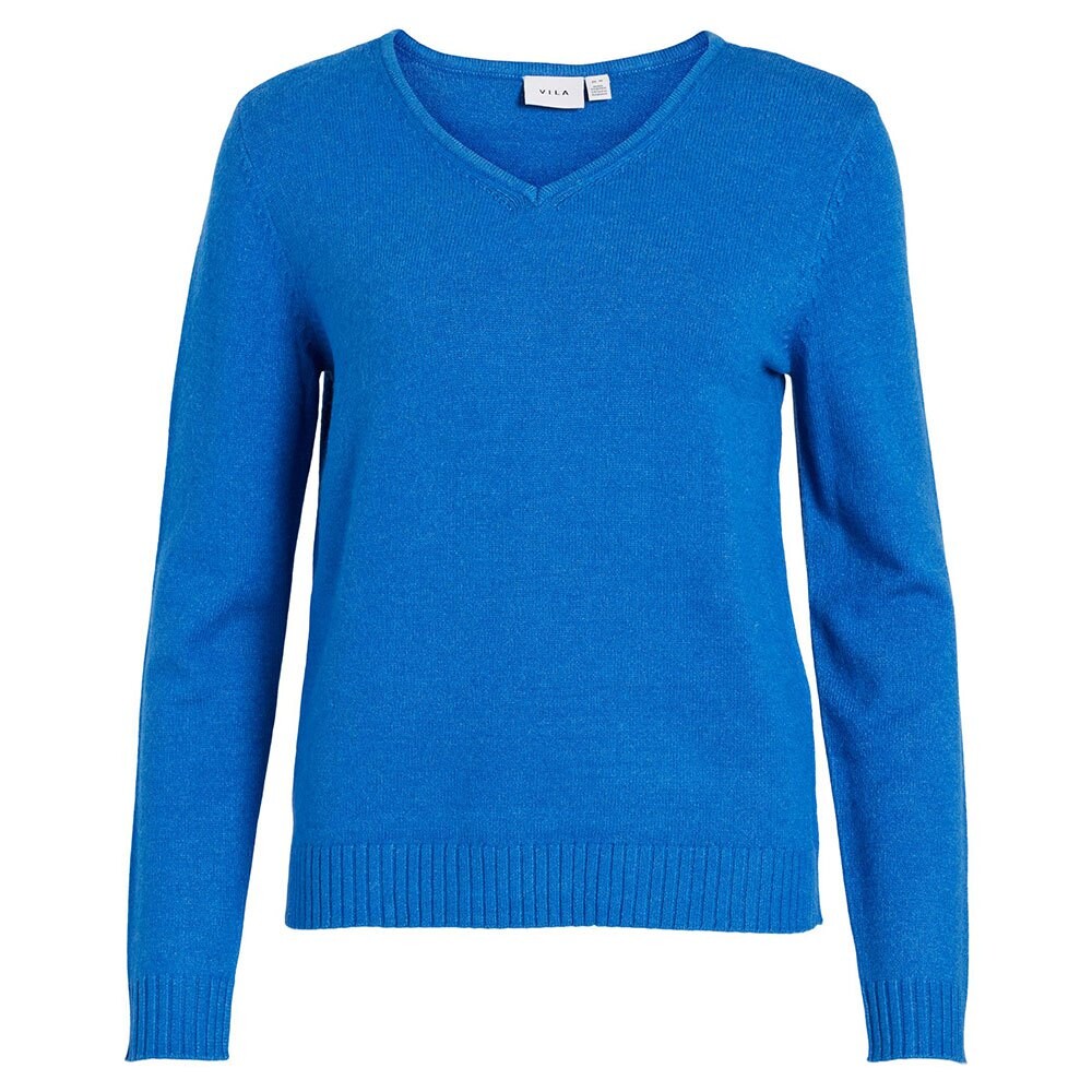 

Свитер Vila Ril V Neck, синий
