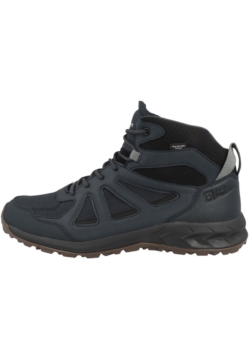 

Кроссовки Woodland Texapore Mid Outdoor Jack Wolfskin, цвет night blue