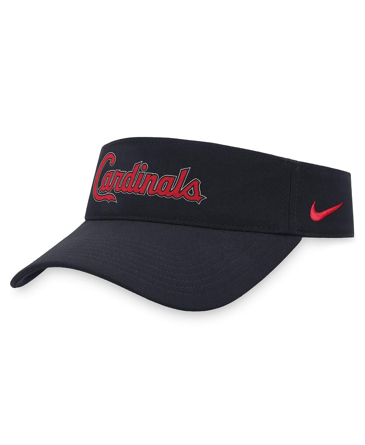 

Мужской темно-синий регулируемый козырек St. Louis Cardinals Wordmark Performance Nike