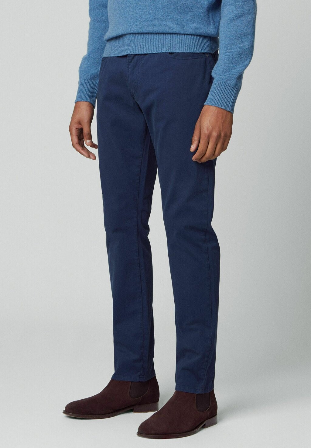 

Джинсы узкого кроя Hackett London, темно-синий