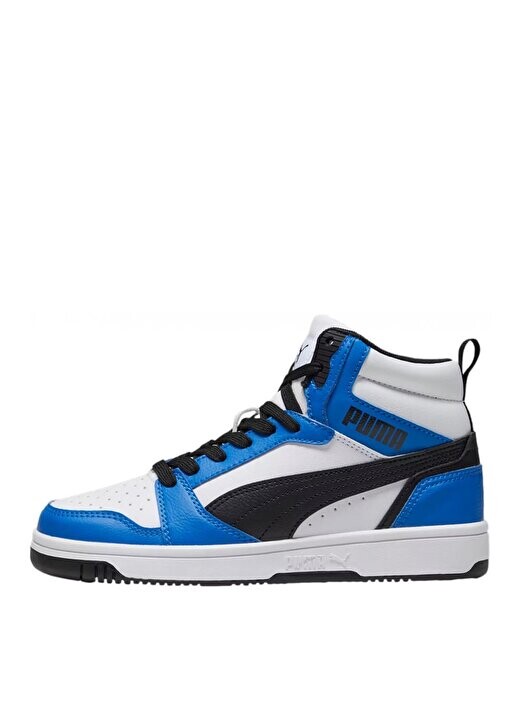 

Бело-синие прогулочные кроссовки для мальчика 39383106-Rebound V6 Mid Jr Puma, синий