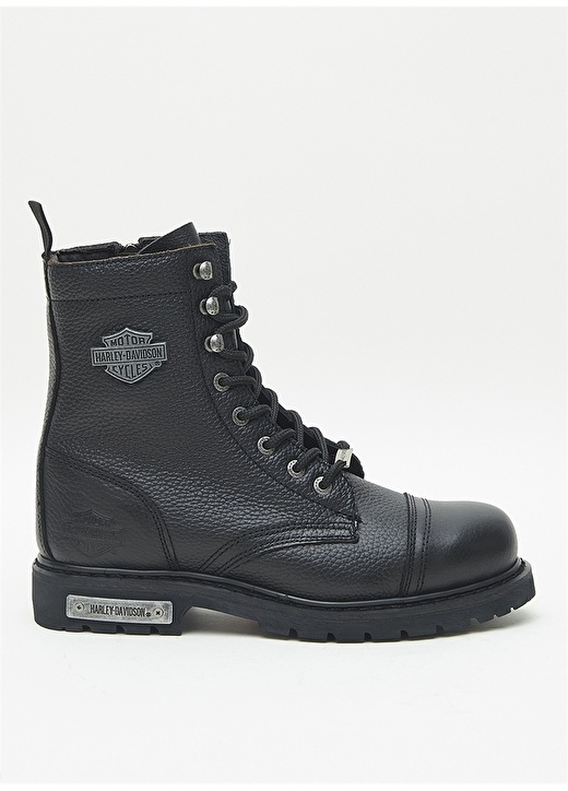 Кожаные черные мужские ботинки Harley Davidson мужские ботинки битон harley davidson черный