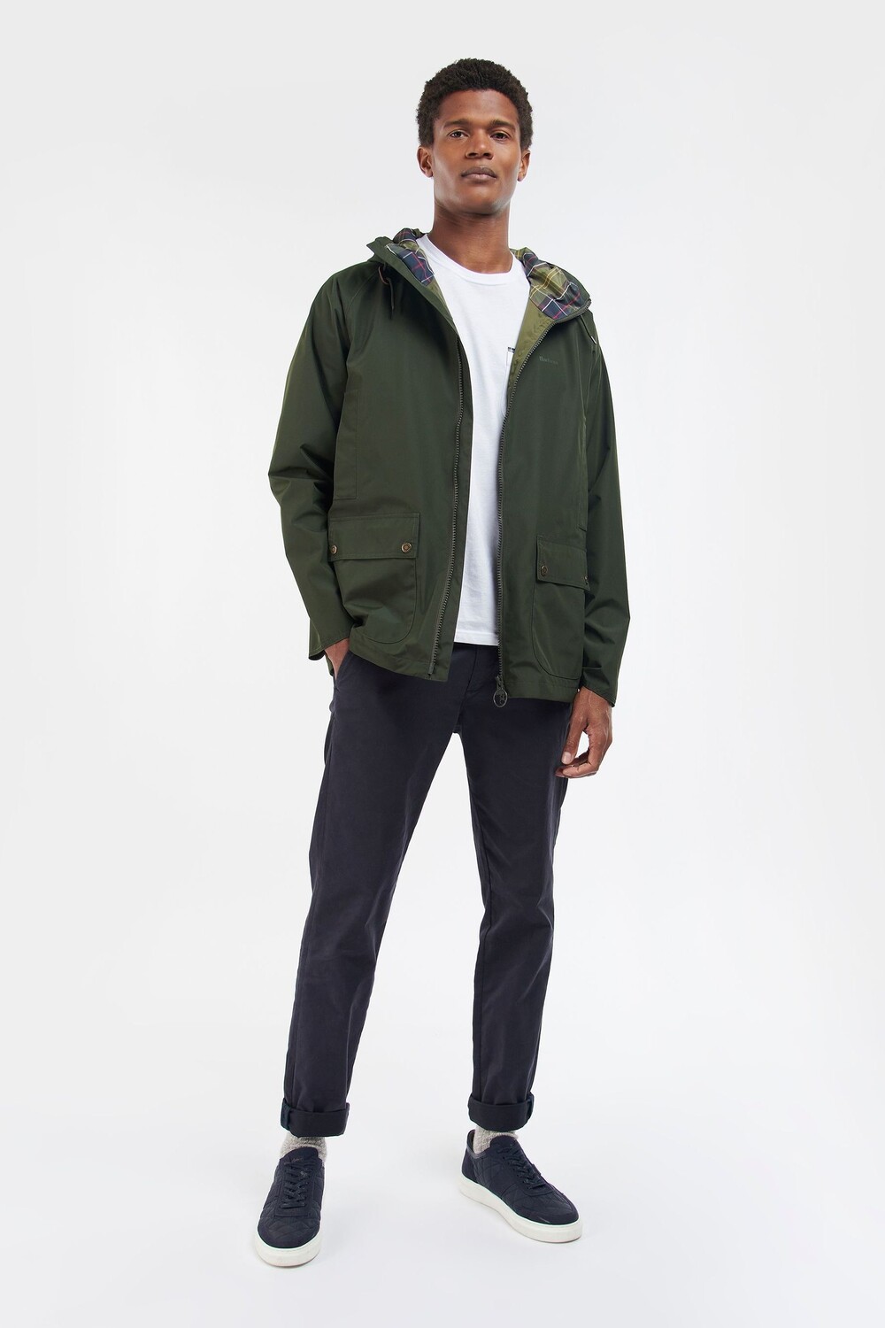 

Водонепроницаемая куртка с капюшоном Domus Barbour, зеленый