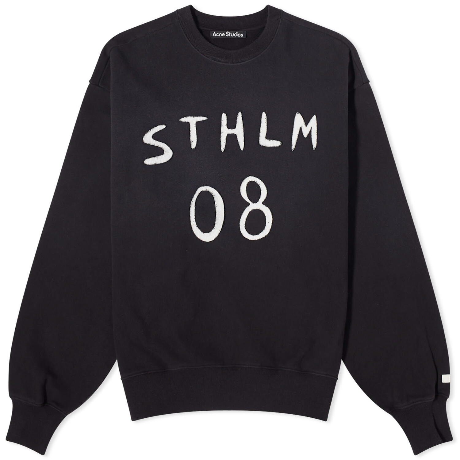 

Свитшот Acne Studios Fiah 08 Sthlm, цвет Carbon Grey