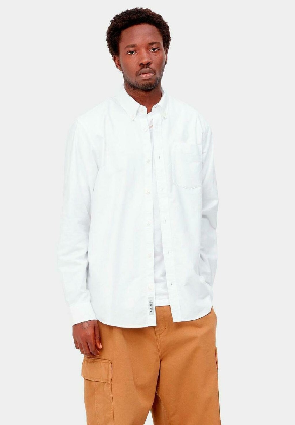 

Рубашка C-Logo Carhartt WIP, белая